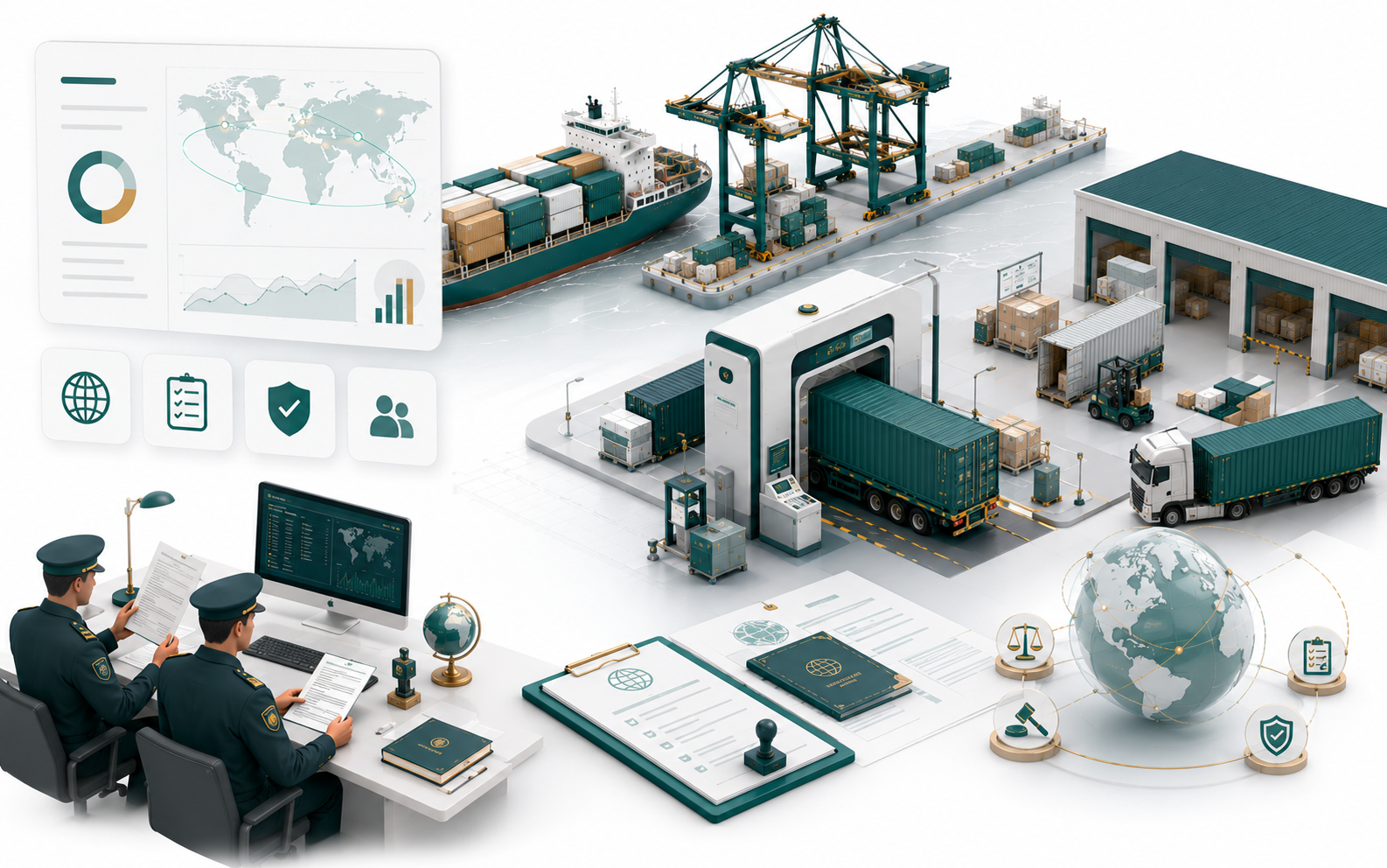 Import export customs clearance and trade compliance services by MultiTransitEdge